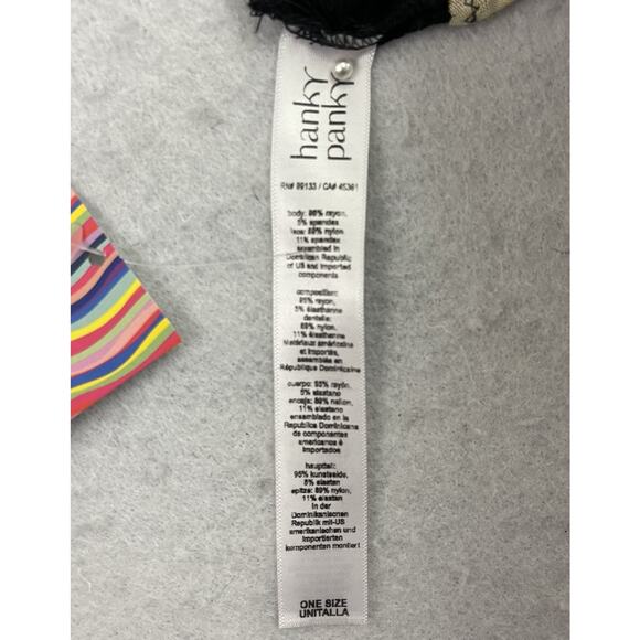 Hanky Panky DreamEase Thong Panties One Size OS Assorted 3 Pack Lace Low Rise - Picture 2 of 9